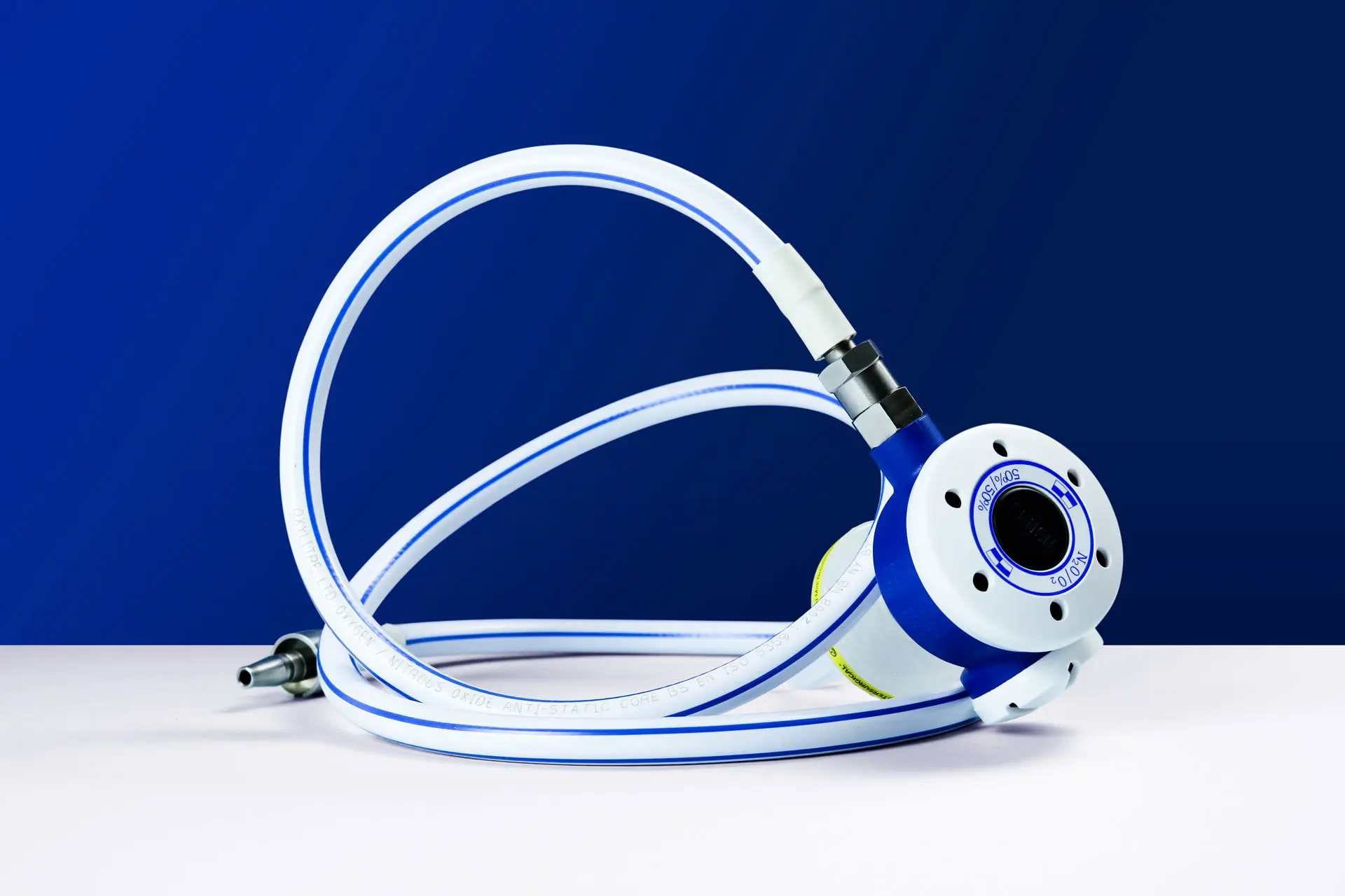 Entonox mouthpiece